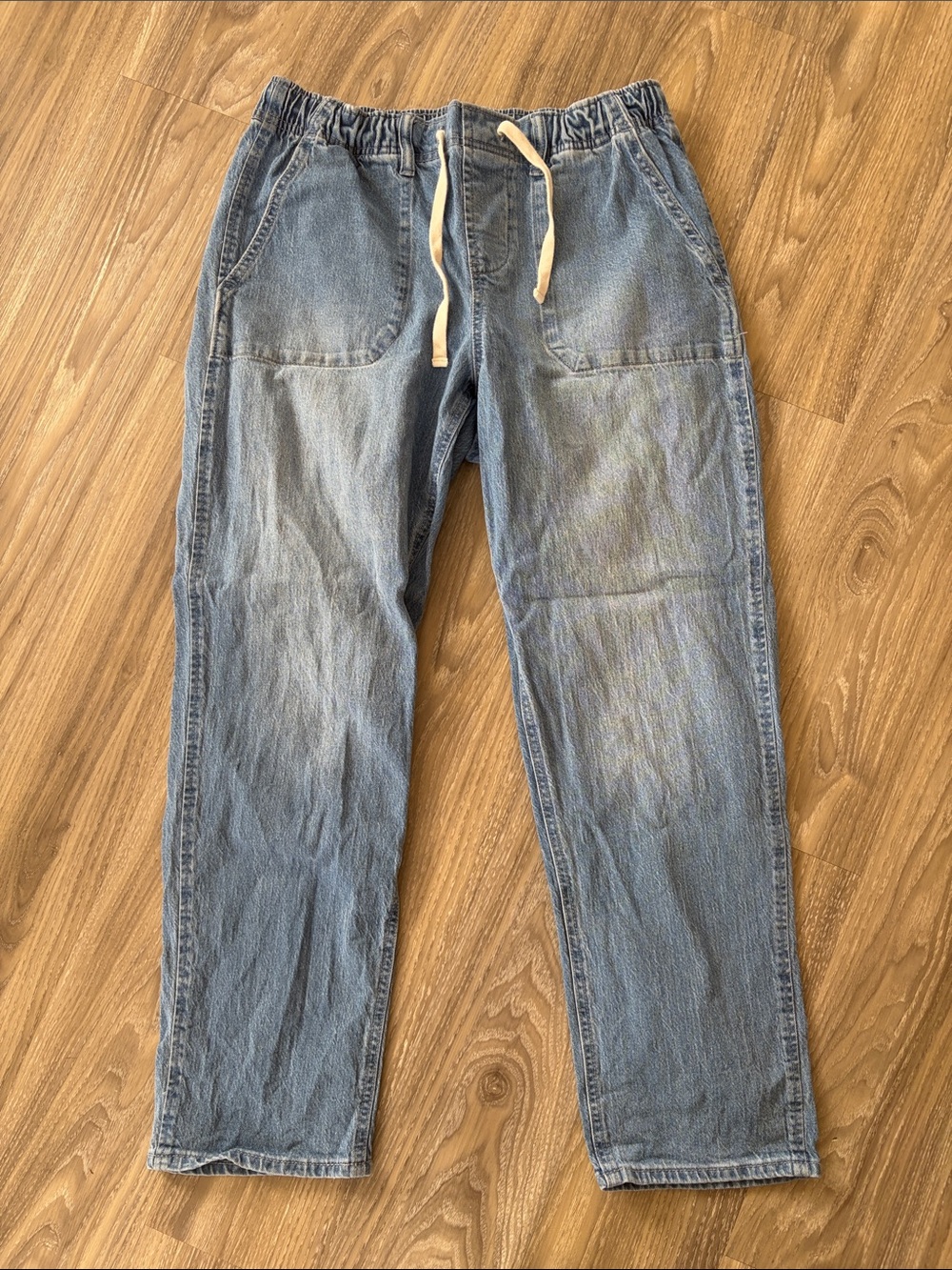 Buffalo Jeans Elastic Waist Tie Jeans